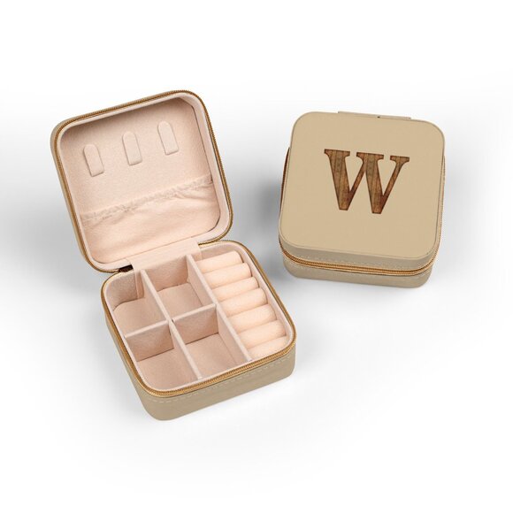 Jewelry Travel Box - Letter W - Picture 15 of 15